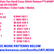 When Life Gets Too Hard Cross Stitch Pattern***L@@K***