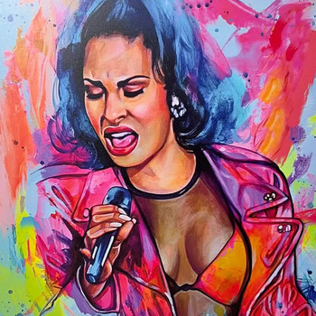 Singer Selena Cross Stitch Pattern***L@@K***YOUR PATTERN WILL BE SENT TO YOUR E-MAIL ADDRESS