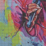 Singer Selena Cross Stitch Pattern***L@@K***YOUR PATTERN WILL BE SENT TO YOUR E-MAIL ADDRESS