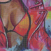 Singer Selena Cross Stitch Pattern***L@@K***YOUR PATTERN WILL BE SENT TO YOUR E-MAIL ADDRESS