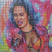 Singer Selena Cross Stitch Pattern***L@@K***YOUR PATTERN WILL BE SENT TO YOUR E-MAIL ADDRESS