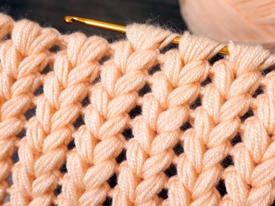 ✨ Amazing Crochet Tunisian Pattern for Scarf (Scarf with Crochet Idea)