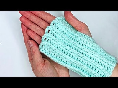 AMAZING ????????Super Easy Crochet Gloves for Beginners