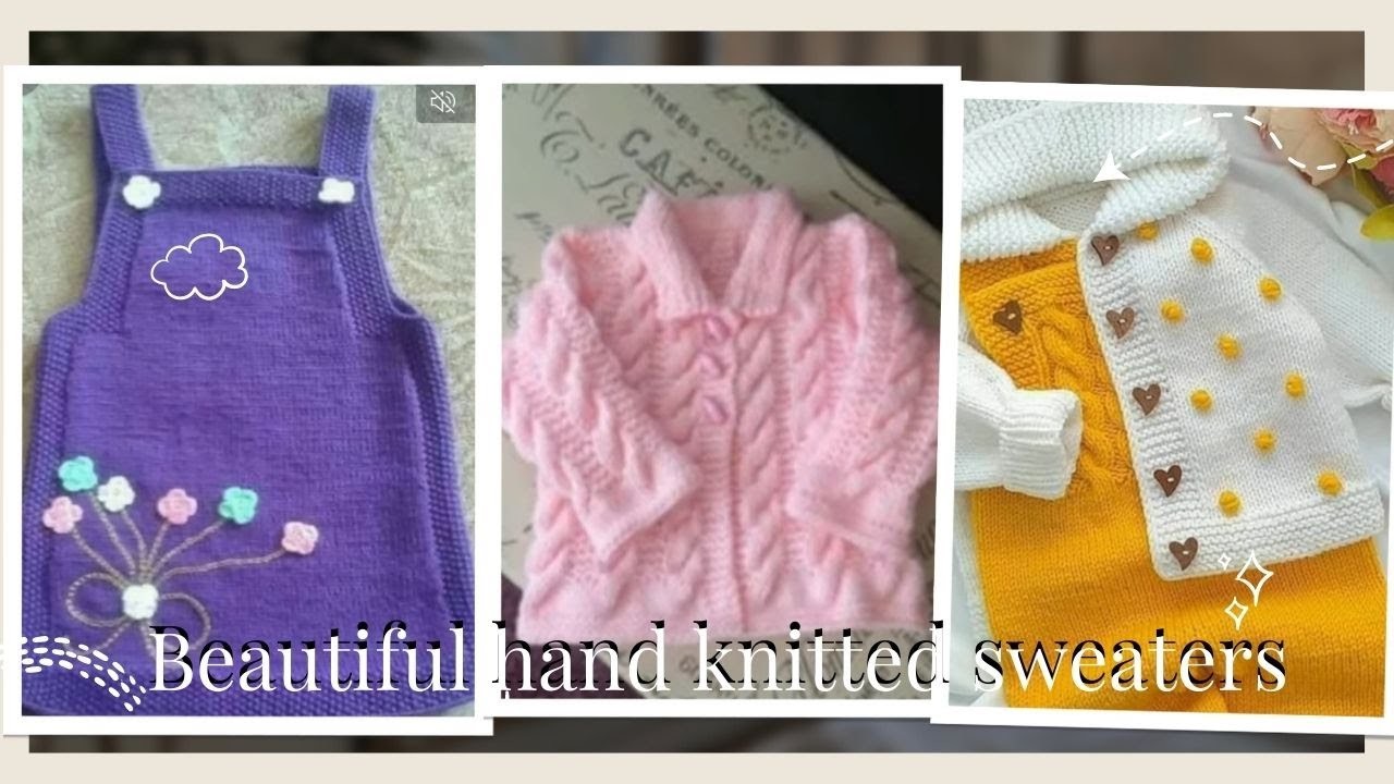 Beautiful hand knitted sweaters for children #fashion #handknitted #sweater