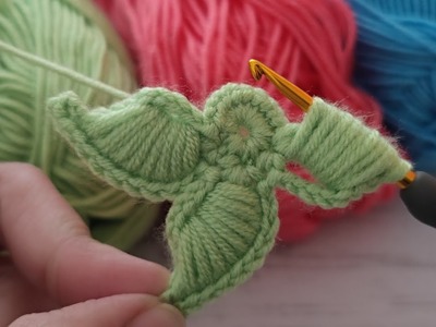 ????????crafting the cutest crochet flower - you won't believe what happens next - Very easy knit flower
