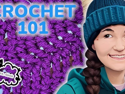 CROCHET 101: Treble Crochet Stitch for ABSOLUTE Beginners