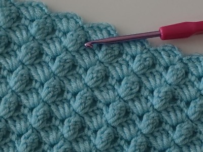 ????????crochet super easy stitch for baby blanket beginners - ????????free pattern crochet tutorial