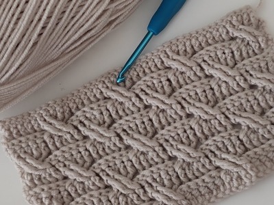 ????????Fast & Easy Crochet Baby Blanket for Beginners or Pros - Moss Stitch Baby Blanket Crochet Tutorial