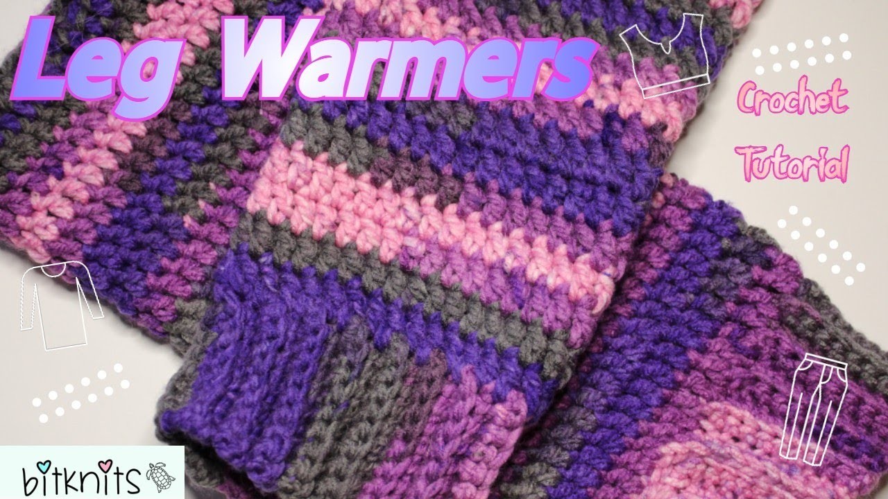 FUN and EASY Crochet Leg Warmers!