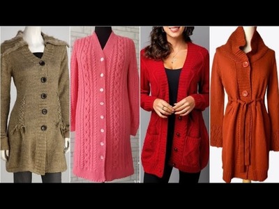 Gorgeous and Trendy crochet knitting cardigan jacket sweater designs for girls & woman 2023