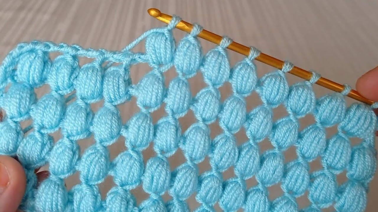 GORGEOUS ????????Super ???? Easy Tunusian Crochet blouse sweater pattern bayb blanket for beginners #crochet