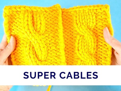 How to Make Cables Even More Textured (and Even More Gorgeous)
