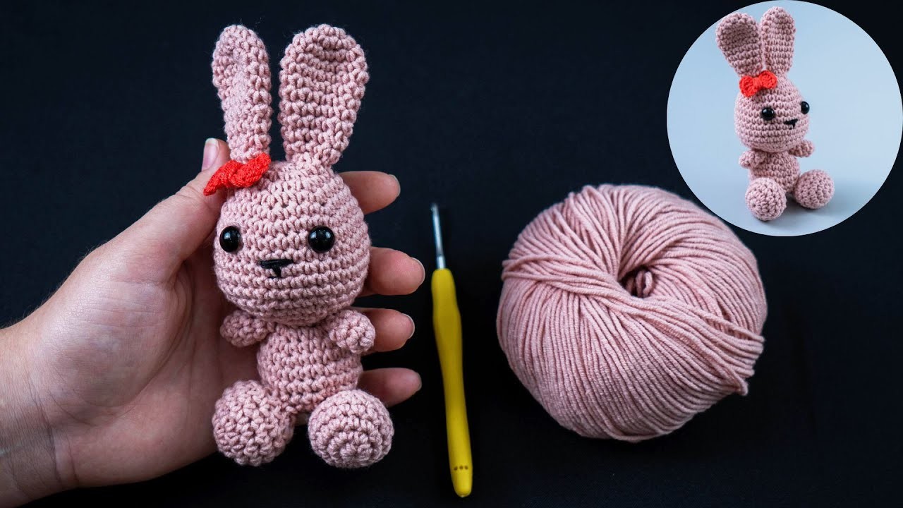 It’s so easy and simple to crochet a bunny - even a beginner can handle it!