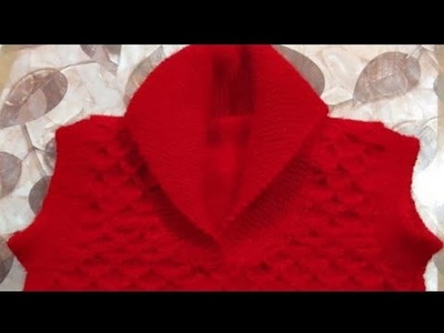 Learn to knit collar neck