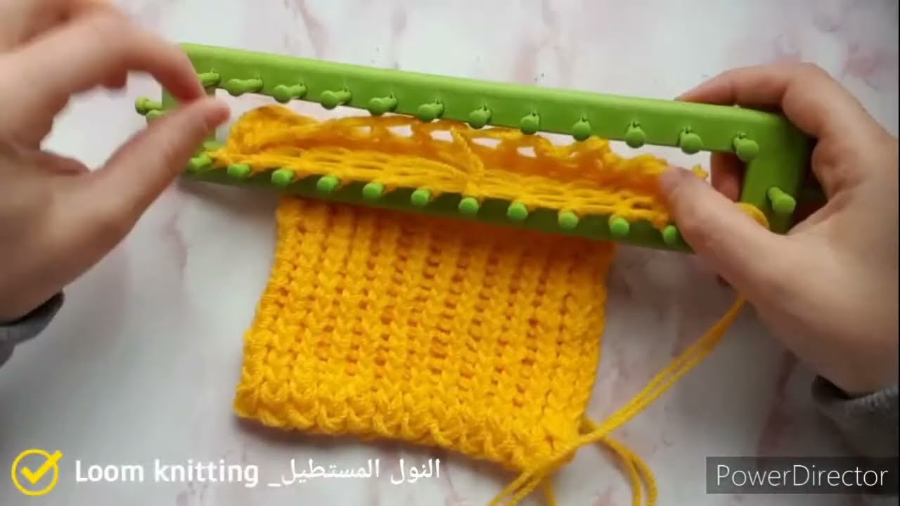 Loom knitting