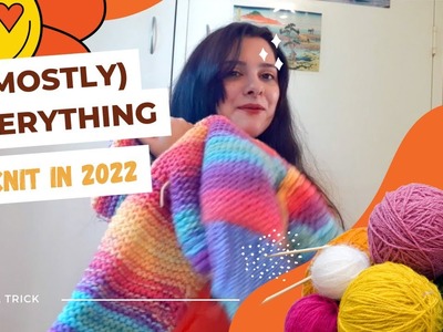(Mostly) Everything I knit in 2022. The Fuzz Episode 1