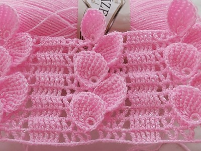 New design crochet! Isn't this model beautiful? Sweater, Cardigan, Baby Blancet Knitting Pattern
