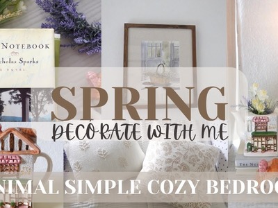 *NEW* SPRING DECORATE WITH ME 2023 || SIMPLE COTTAGE CORE BEDROOM || SPRING HAUL 2023 #spring2023