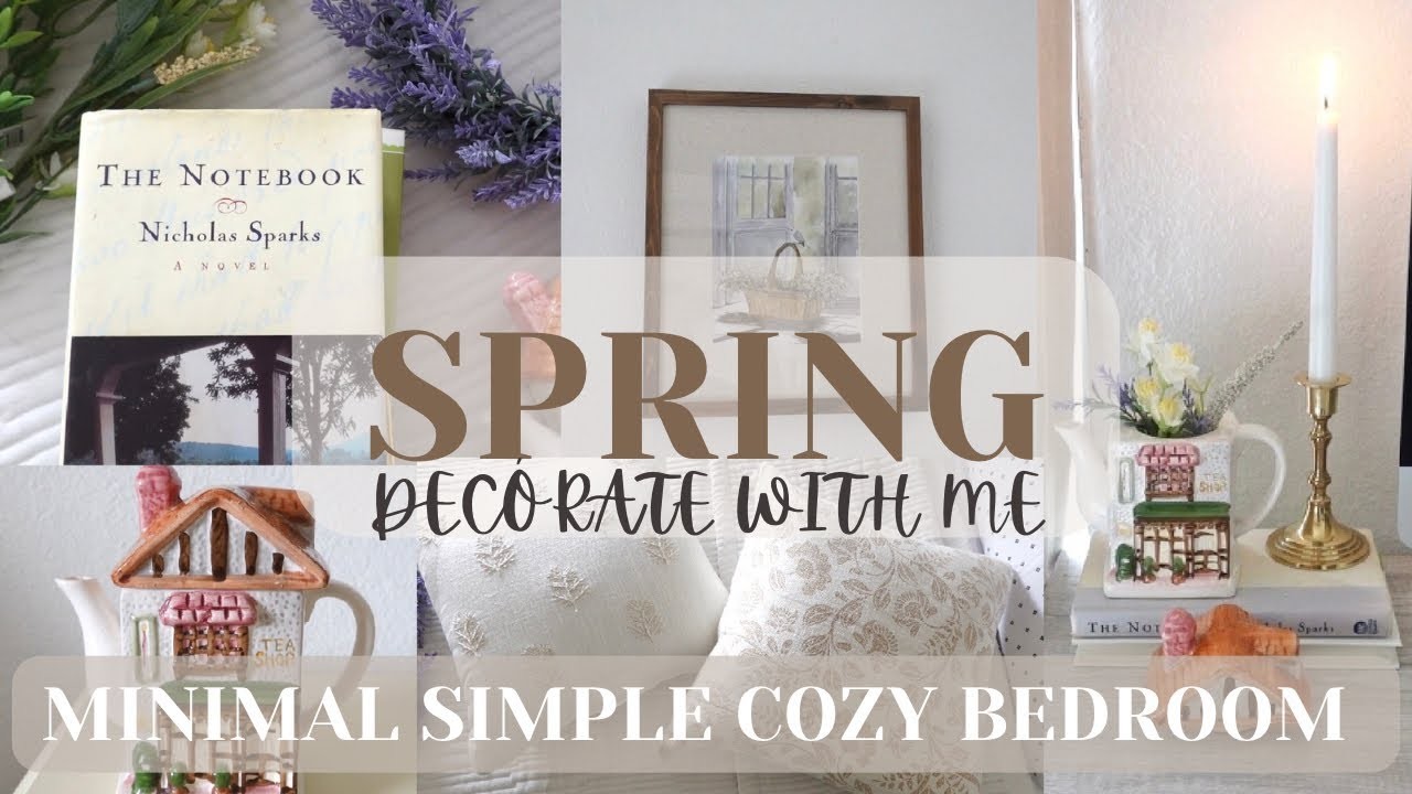 *NEW* SPRING DECORATE WITH ME 2023 || SIMPLE COTTAGE CORE BEDROOM || SPRING HAUL 2023 #spring2023