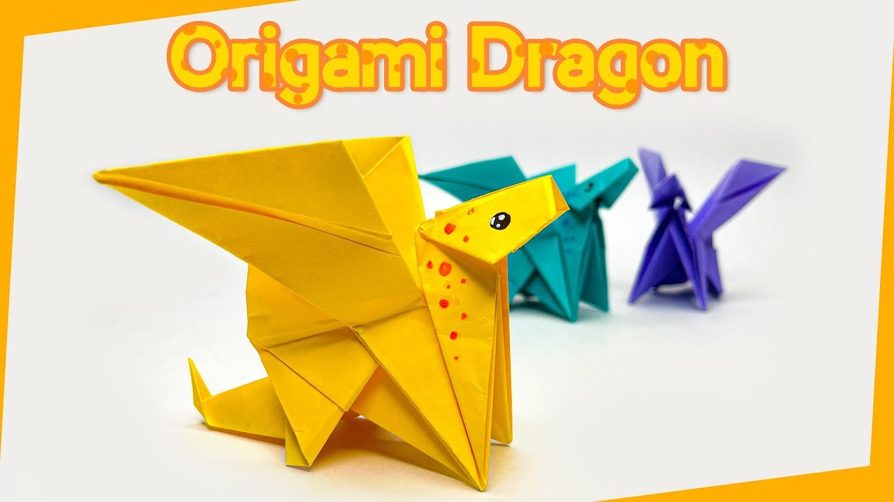 Origami Paper Dragon | How to make paper dragon