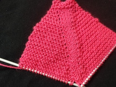 Stitches increasing method in Top to Down Sweater|Raglan cut knitting design #139