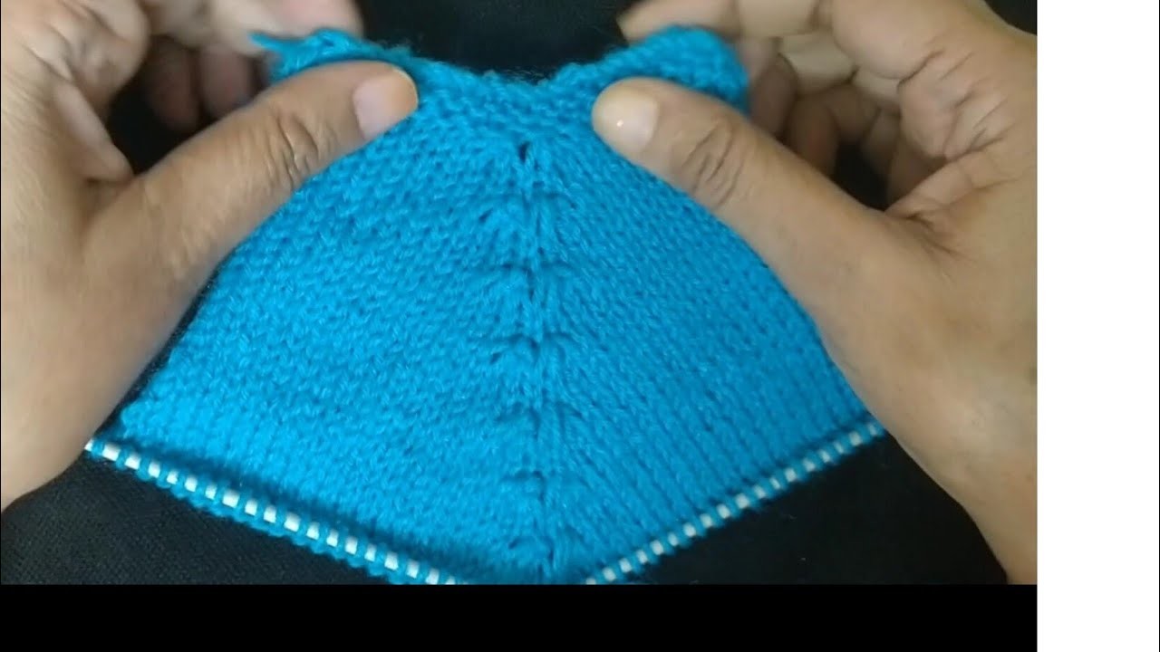 Stitches increasing method in Top to Down Sweater|Raglan Sweater Knitting Design #140