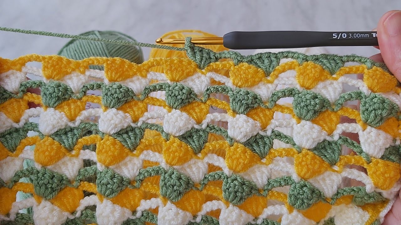 Super Easy Crochet Knitting For Beginners. Çok Kolay Tığ İşi Örgü Modelleri