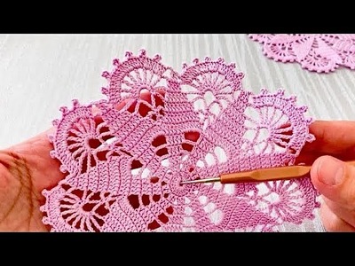 SUPER IDEA HOW TO MAKE Wonderful Crochet Napkin and Placemat Model