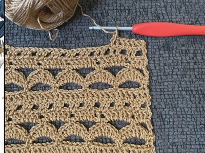 This Lovely Crochet Shell Stitch is SO Beautiful, You won't Believe How Easy It Is to Make!