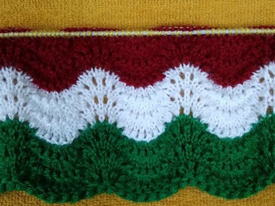 Very Beautiful multipl colour design.cardigan.baby sweater Explain In Hindi ????) knitting plant