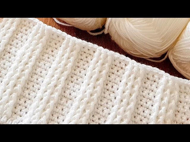 Wonderful Crochet Pattern for Blanket, Bag and Sweater! Very Easy Crochet Stitch for Beginners