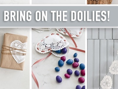 5 Creative Valentines Day Ideas Using Doilies
