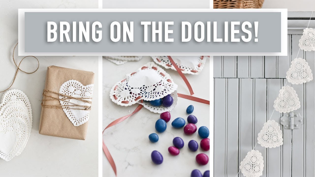 5 Creative Valentines Day Ideas Using Doilies