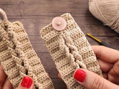 ⚡️⚡️ Amazing Crochet Headband | Crochet Ear Warmer Headband (Step-by-Step)