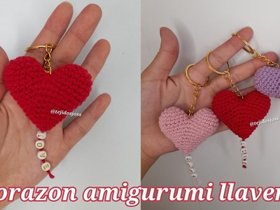 Corazón amigurumi tejido a crochet ENG.SPA Subs