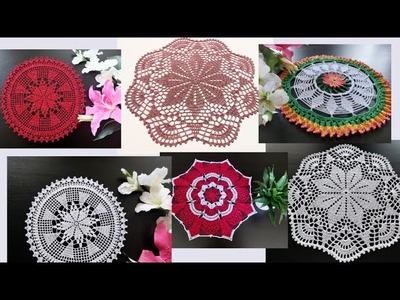 Crochet Doily | Doily Collection | Make All With Me #crochetworldcreations #crochet #crochetdoily
