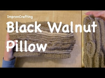 Deep-Texture Log Pillow (stunt crochet)