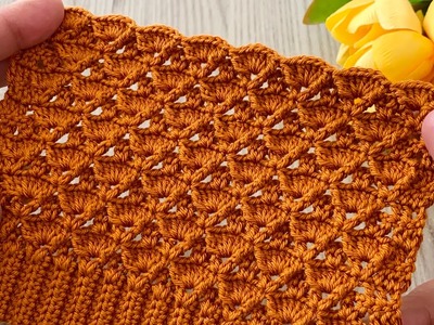 Do You Think It is Beautiful? ???? PERFECT Crochet Pattern Tutorial