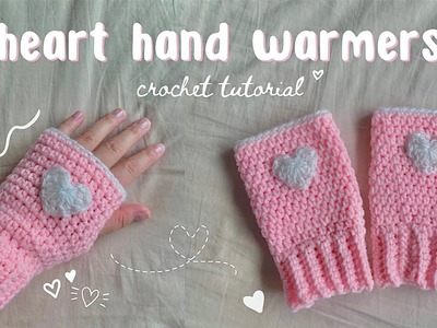 ✨easy✨ crochet hand warmers.fingerless gloves tutorial | beginner friendly