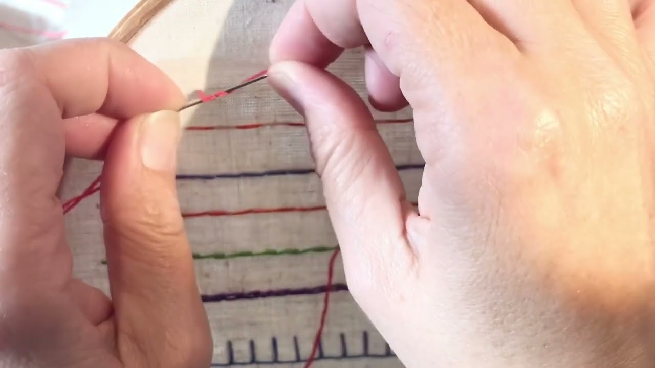 French Knots Embroidery Tutorial