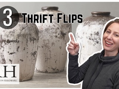 High end thrift flips. Everyday home decor + RH Dupe