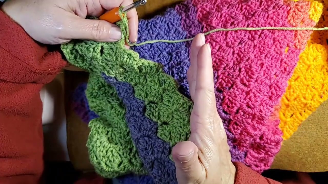 Highlight: Left Handed Crochet stream Feb 1 part 1