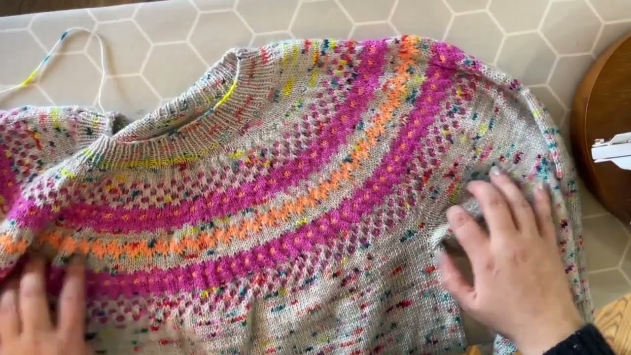 How I Steam Block My Hand Knits Using an Iron