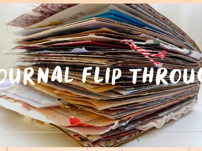 How i used my junk journal ✿ flip through memory book