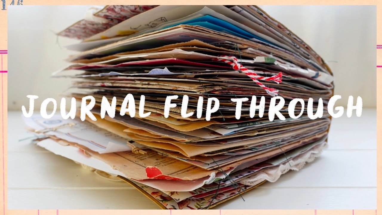 How i used my junk journal ✿ flip through memory book