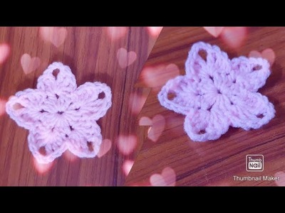 How to crochet a star applique #crochet #diy @theneedlemagicbyria3259