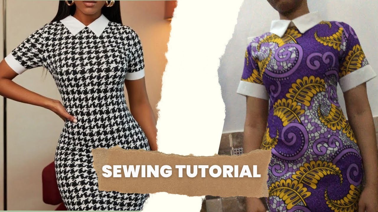 How to Sew a Fitted Dress With a Collar