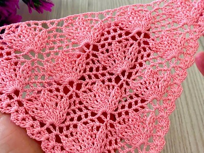 INCREDIBLE ❤️ Crochet Triangle Shawl, Bolero, Poncho Pattern
