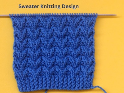 Knitting pattern for gents & ladies sweater. Very easy knitting pattern