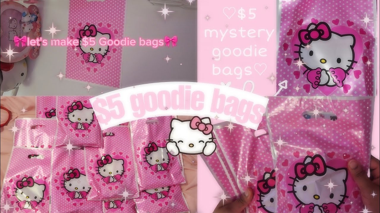 Making $5 dollar Goodie bags